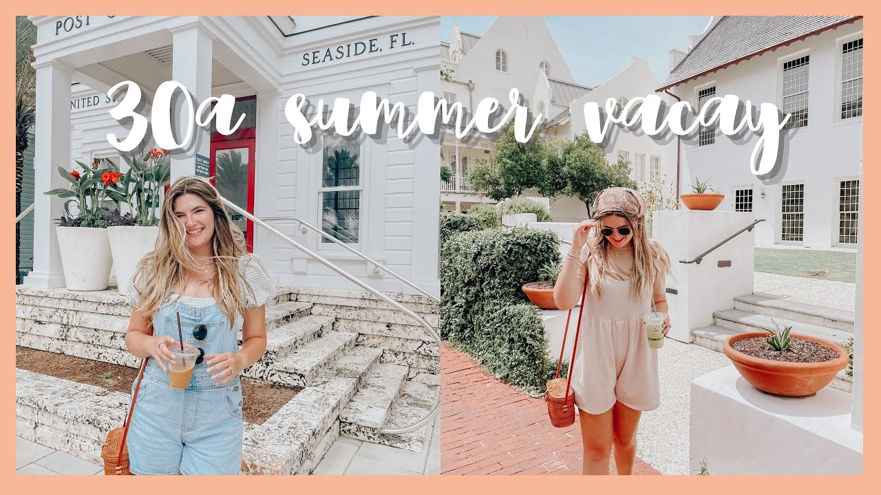 30a VACAY VLOG | a week exploring Rosemary, Seaside, and Alys Beach 🐚 🌊