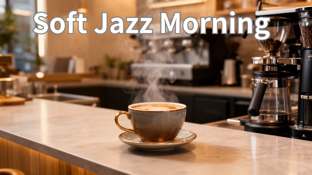 【リラックスBGM】10曲 ☕Soft Jazz Morning｜朝のカフェで聴くやさしい音楽