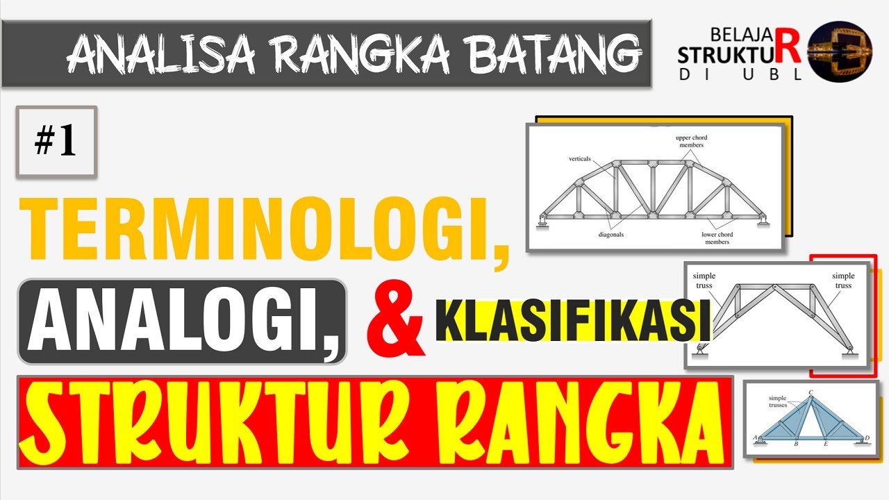 Apa itu Struktur Rangka Batang dan Bagaimana Klasifikasinya? | Analisa Struktur Rangka Batang