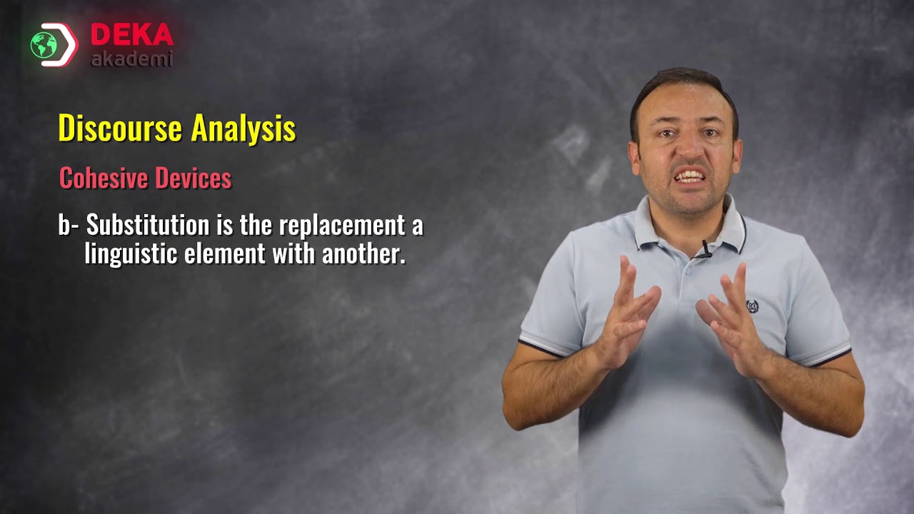 020 - İngilizce ÖABT - DISCOURSE ANALYSIS - Mehmet Yüksel