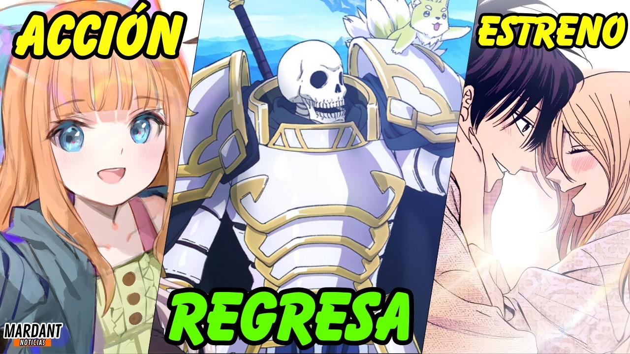 😱 Skeleton Knight T2 REGRESA, Hotaru no Yomeiri CONFIRMA FECHA y más | Noticias Anime