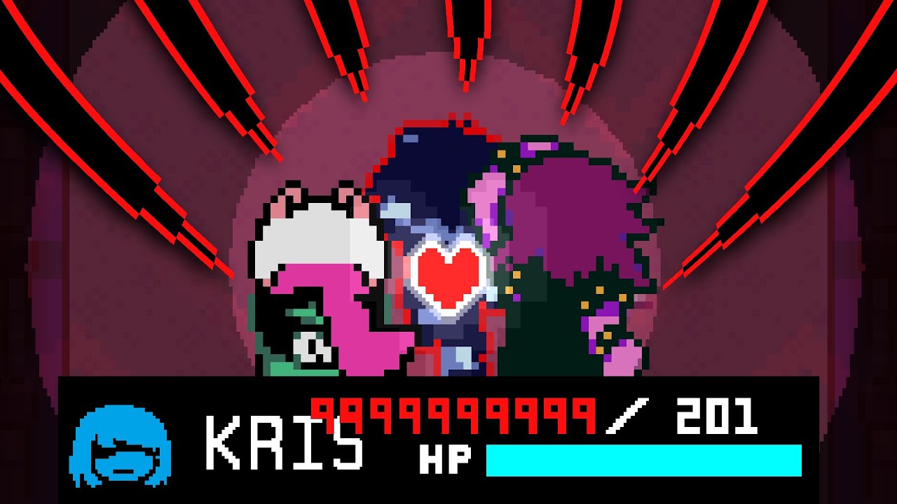 What if Everyone Had INFINITE HP in the Dark Corridor? [ Deltarune chapter 4 ]