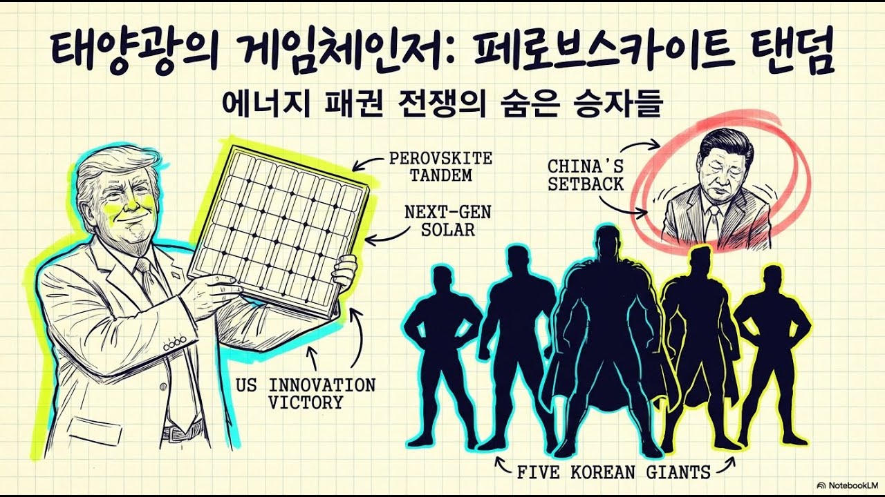 페로브스카이트 탠덤 상용화 임박, 한국 Top5가 잡을 차세대 태양광 패권