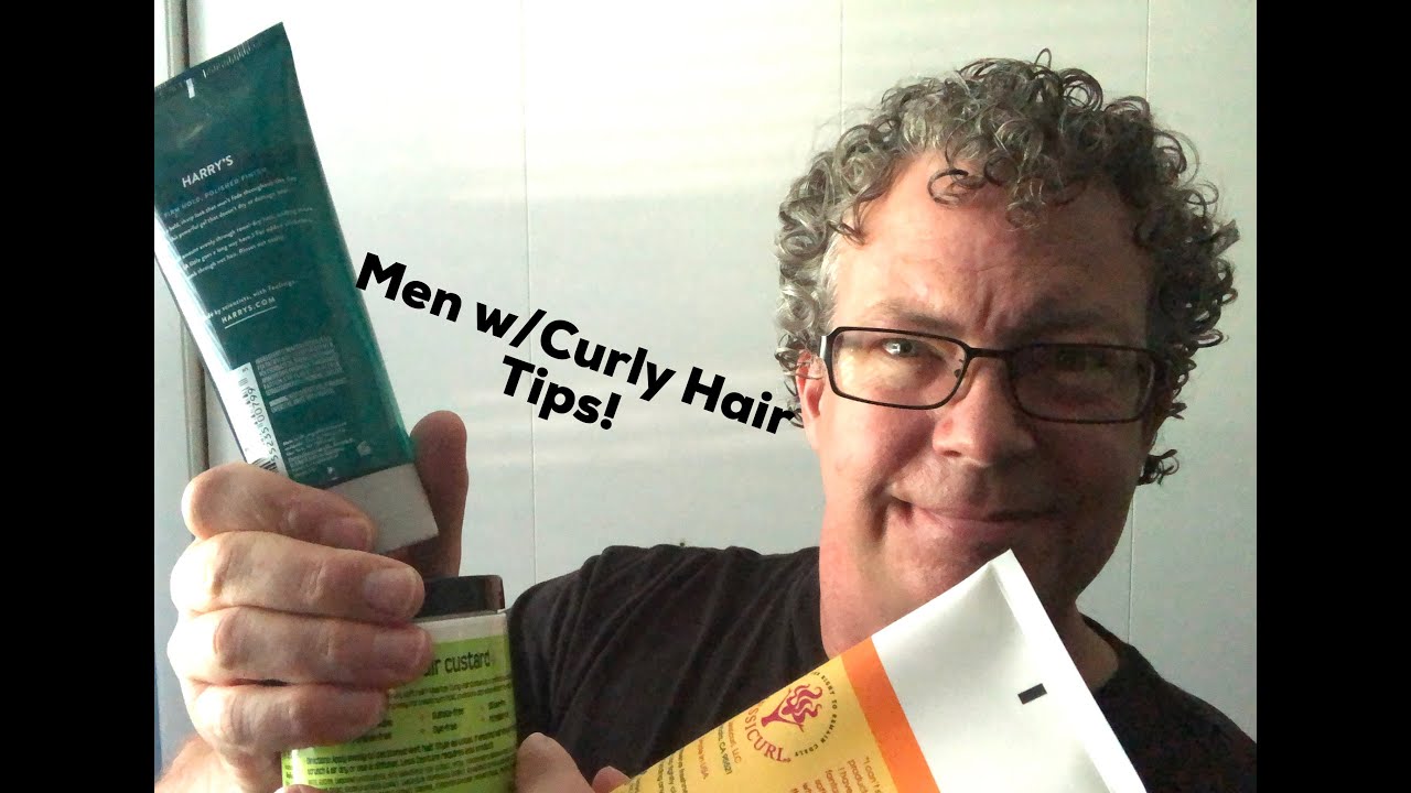 Men with Curly Hair - Tips, Products & Hair Health - (Travel tips too)