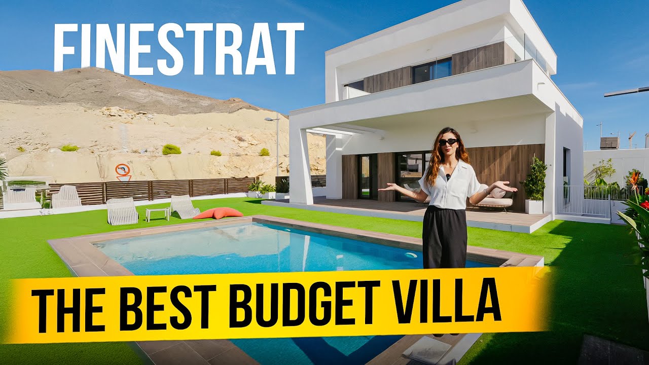 Is this Spain or Miami? 🌴 Luxury Villa in Benidorm (Finestrat) with Sea Views