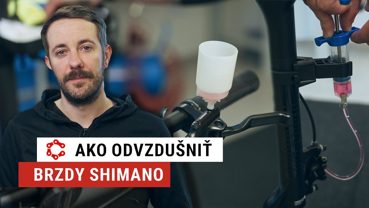 Ako odvzdušniť brzdy Shimano
