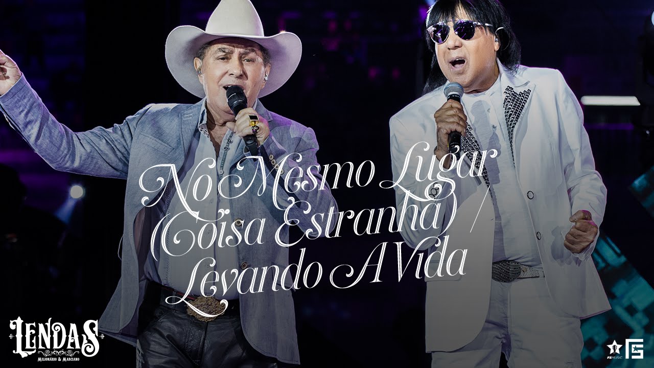 Milionário & Marciano - Pot-Pourri: No Mesmo Lugar (Coisa Estranha) / Levando A Vida | DVD Lendas