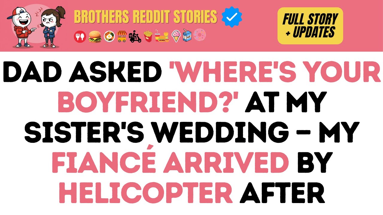 Папа спросил: «Где твой парень?» на свадьбе моей сестры — мой жених прибыл на вертолете после тог...
