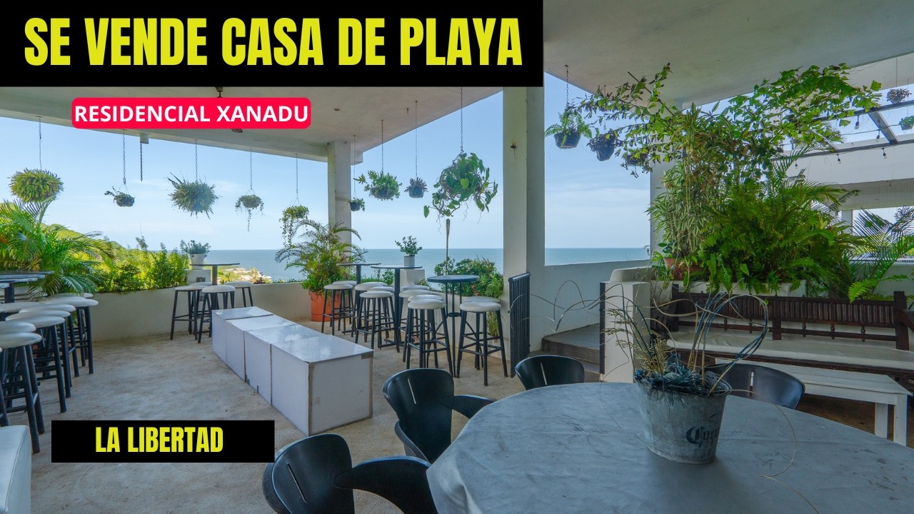 VIVE Y RENTABILIZA 🌴 | CASA FRENTE AL MAR EN RESIDENCIAL XANADÚ