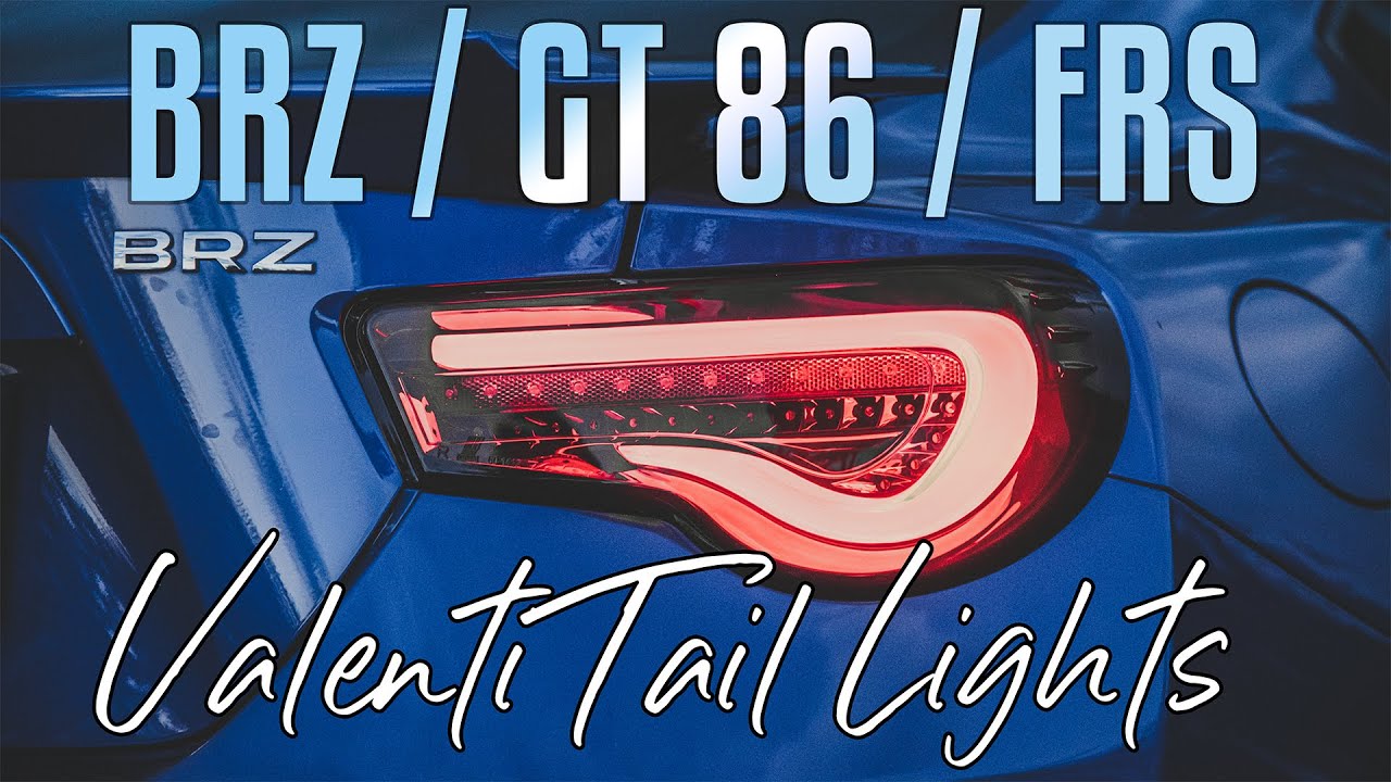 VALENTI Taillights Guide - Einbau Video Valenti Rückleuchte - GT86 / BRZ VLOG 3