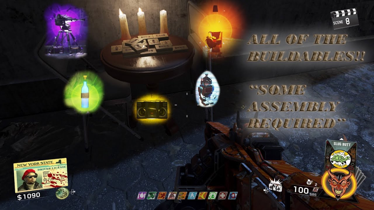 SHAOLIN SHUFFLE...ALL BUILDABLES(SOME ASSEMBLY REQUIRED TROPHY)