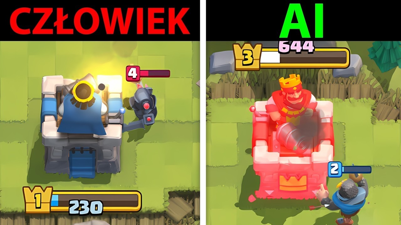 Co się stanie, gdy AI zagra w Clash Royale?
