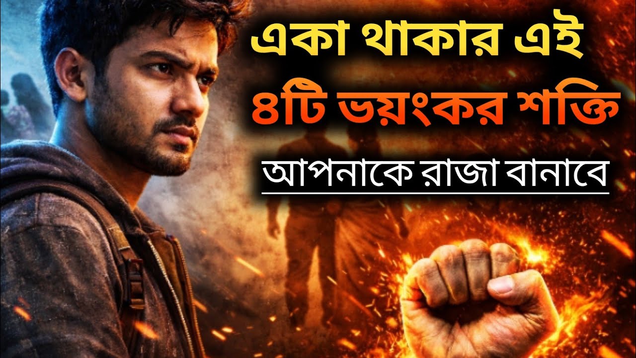একা হয়ে যাওয়াই কি জীবনের সবচেয়ে বড় শক্তি? Is becoming alone the biggest strength of life?