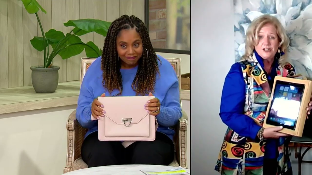 Save the Girls Touchscreen Tablet Carrier with RFID- Classic on QVC
