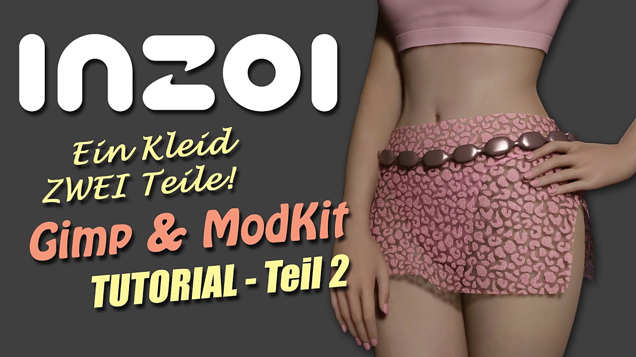 inZOI 🌺 Rock fertigstellen & ins Spiel bringen – Teil 2: Material, ModKit & Test