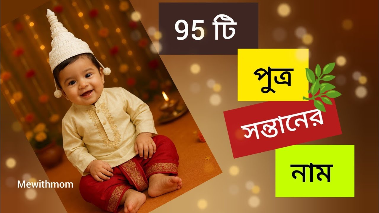 Baby boy name with meaning ll 95 Hindu Baby boy name ll ছেলেদের নাম ll পুত্র সন্তানের নাম 