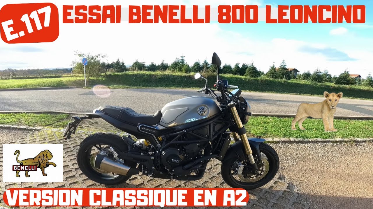 ESSAI BENELLI 800 LEONCINO VERSION CLASSIQUE EN A2
