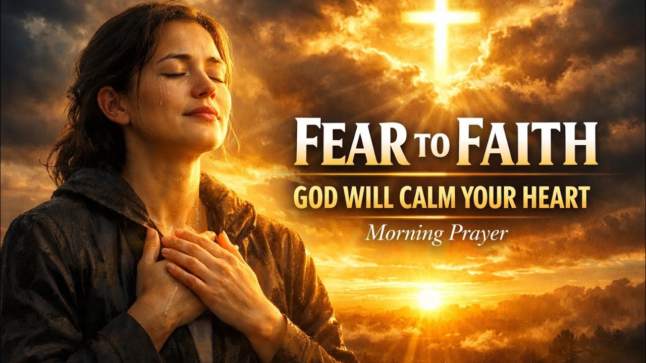From Fear to Faith: Transforming Anxiety Through God's Healing Power and Love | Morning Prayer