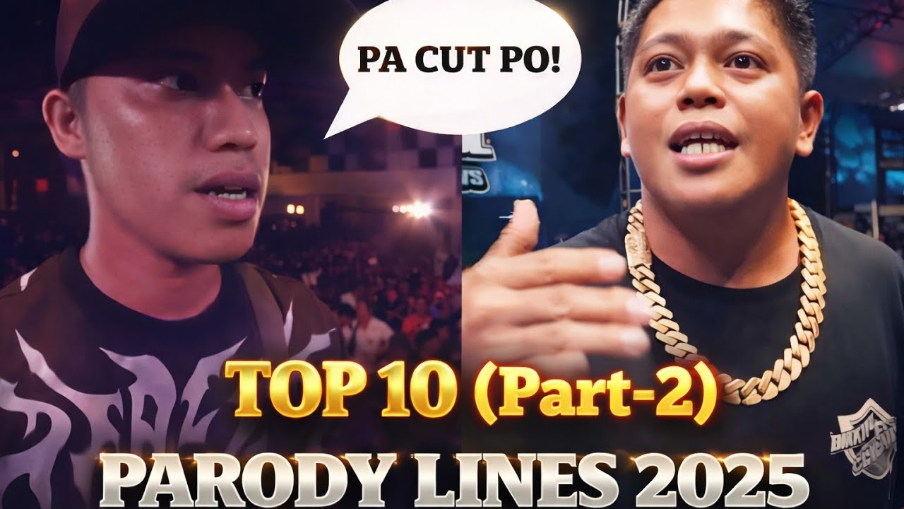TOP 10 PARODY LINES 2025(Part-2)😂😂