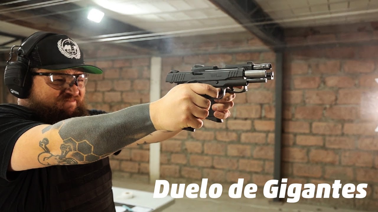 PT 845 VS PT 1911 Taurus - .45 ACP - Duelo de Gigantes