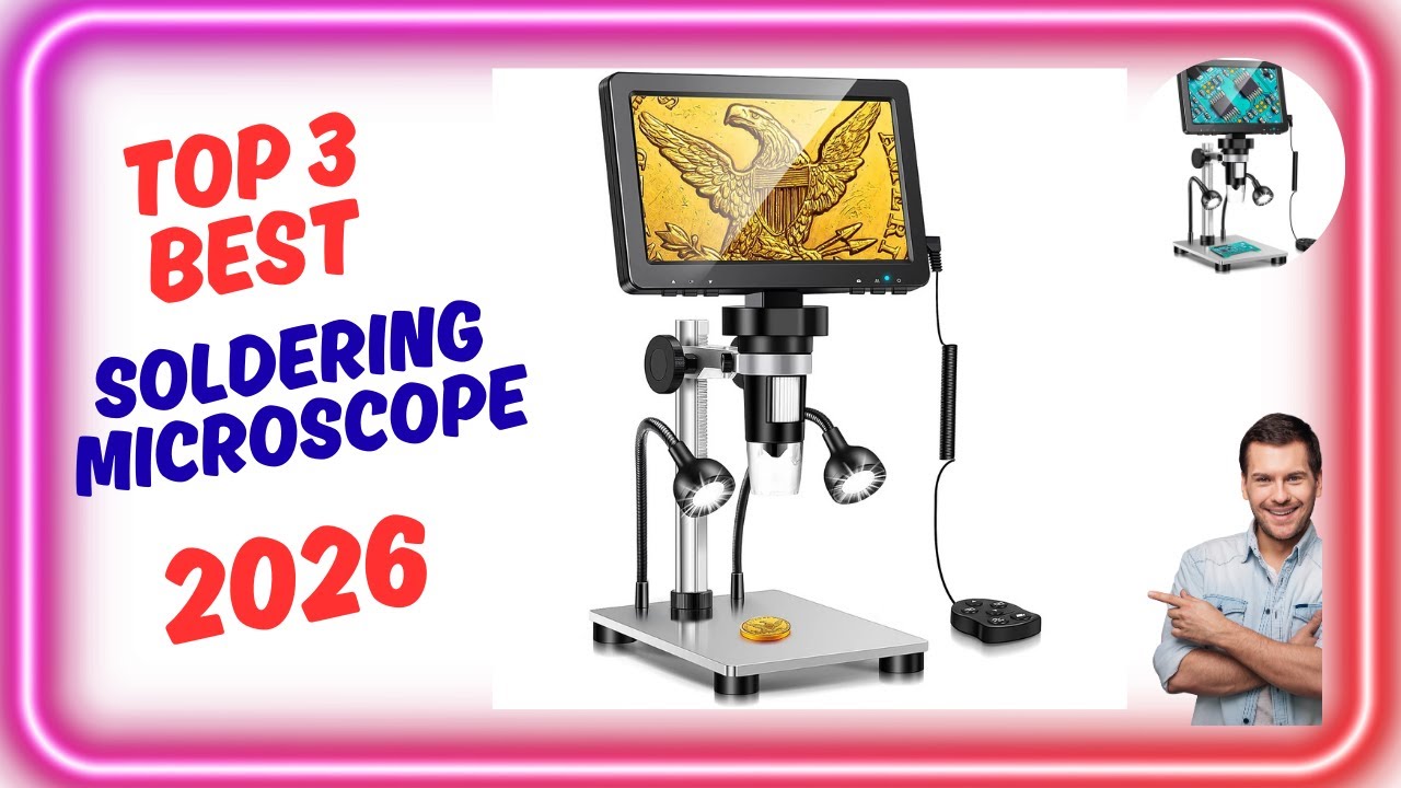 Топ-3 лучших микроскопов для пайки 2026 года на AliExpress