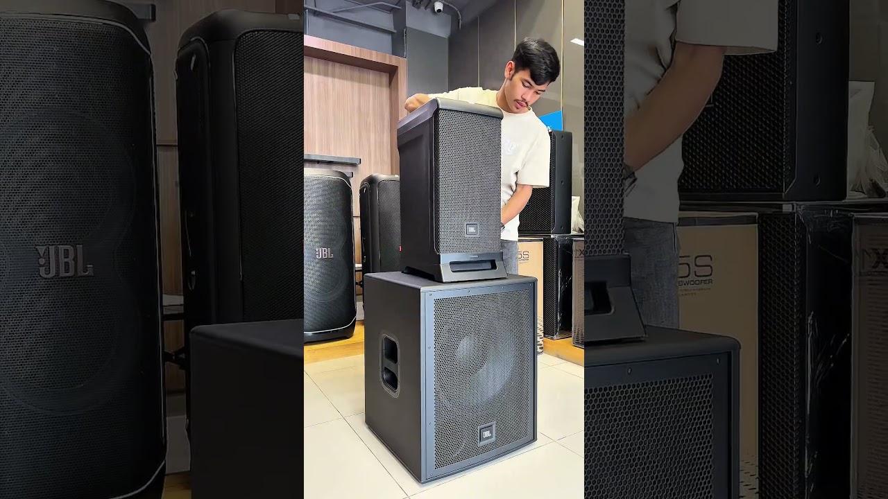 Part 1 JBL IRX one & JBL IRX-115s sub setup