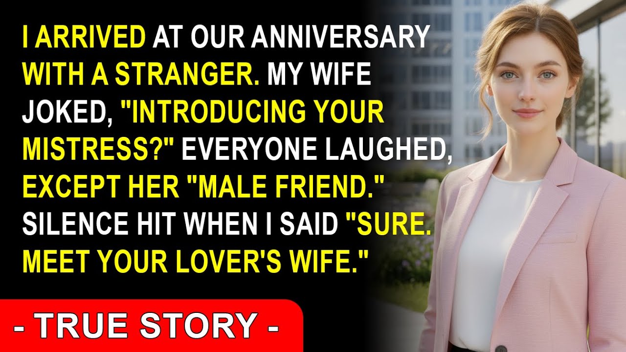 I Brought A Stranger To Our Anniversary — And The Moment I Introduced Her, The Room Went Silent…