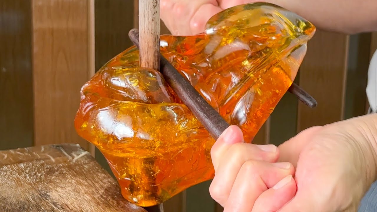 Amazing Golden Silk Candy Master! Over 20 Meters! / 世界上最長的糖 - Taiwanese Street Food