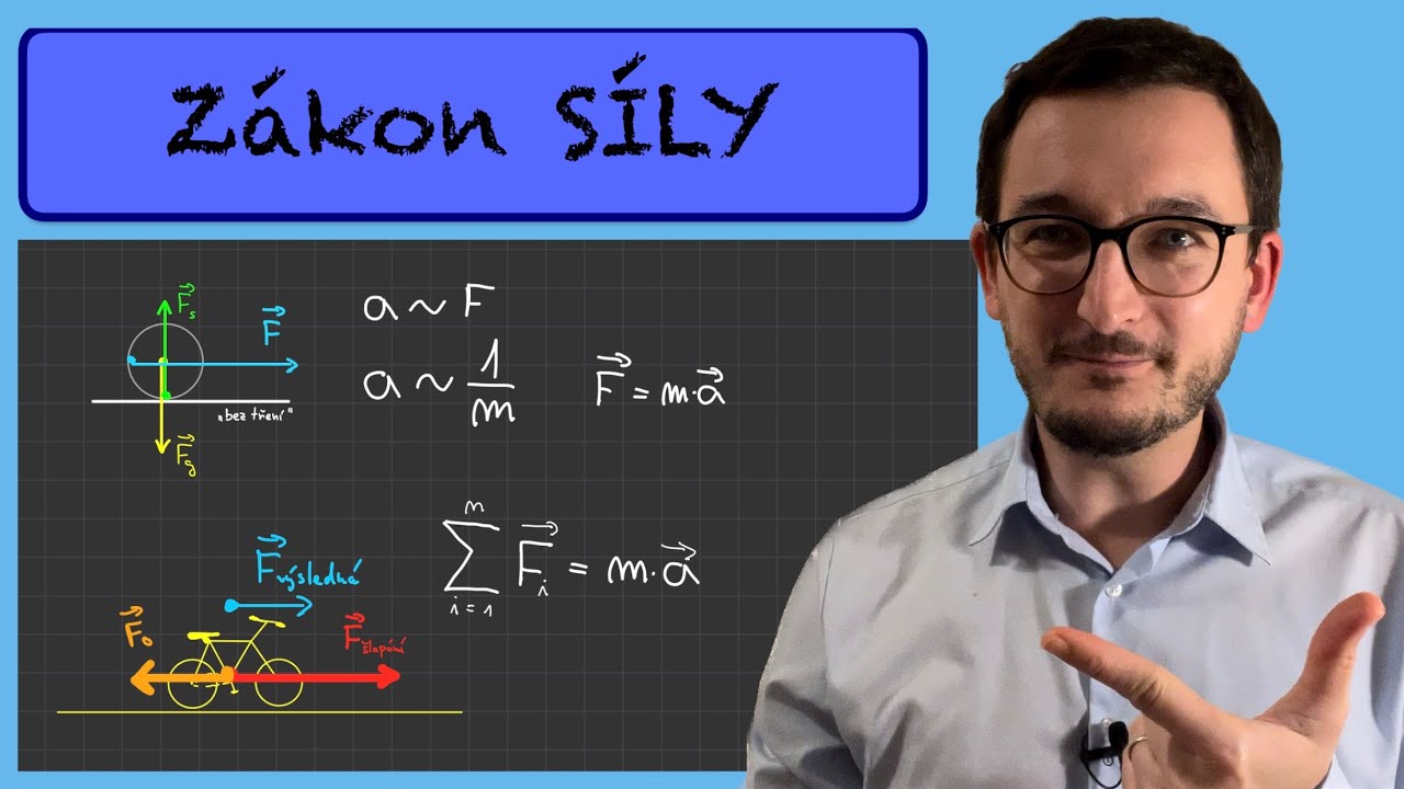 Newtonovy zákony - zákon síly