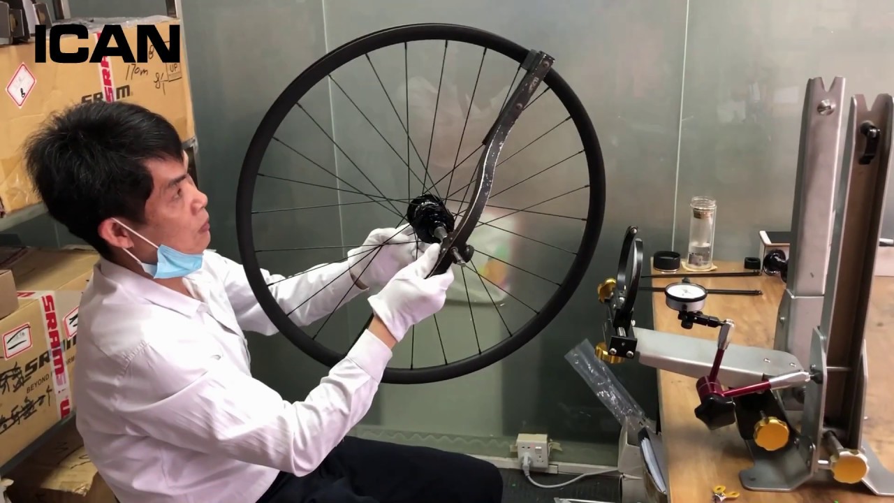 ICAN Handbuild Wheels With Chris King Hub and Sapim Spokes