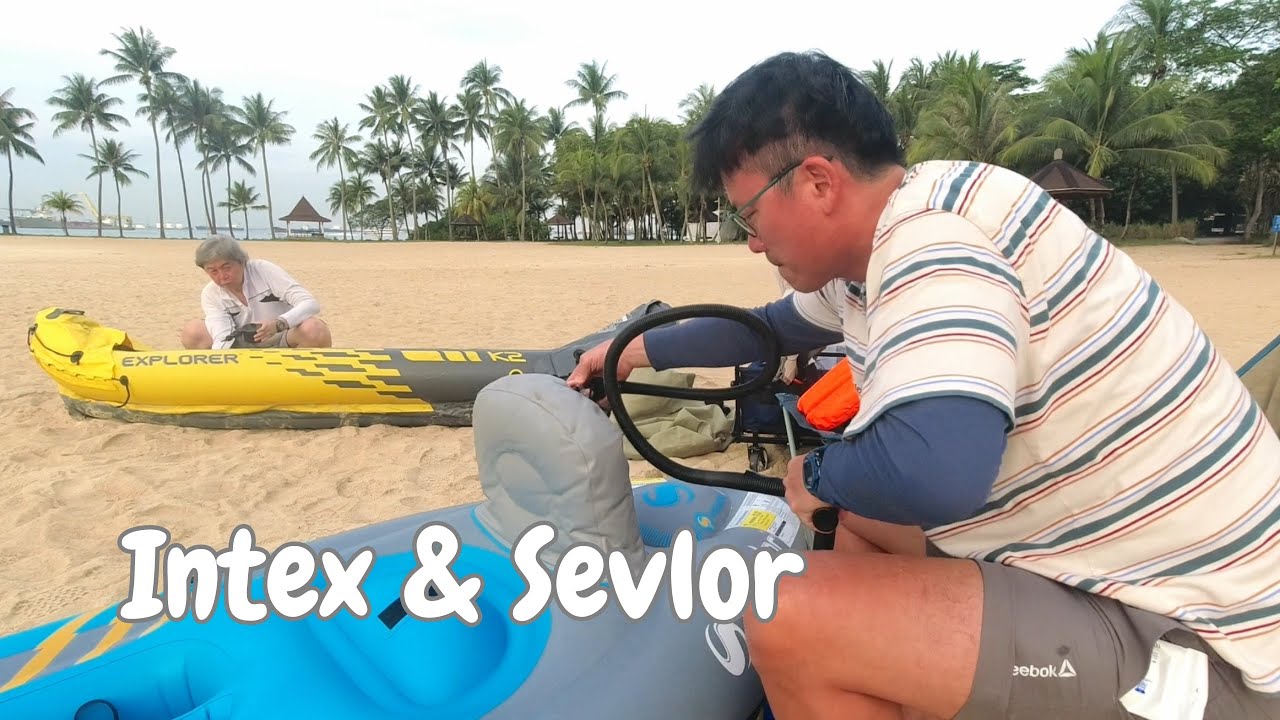 Intex K2 Explorer and the Sevlor Quikpak K1