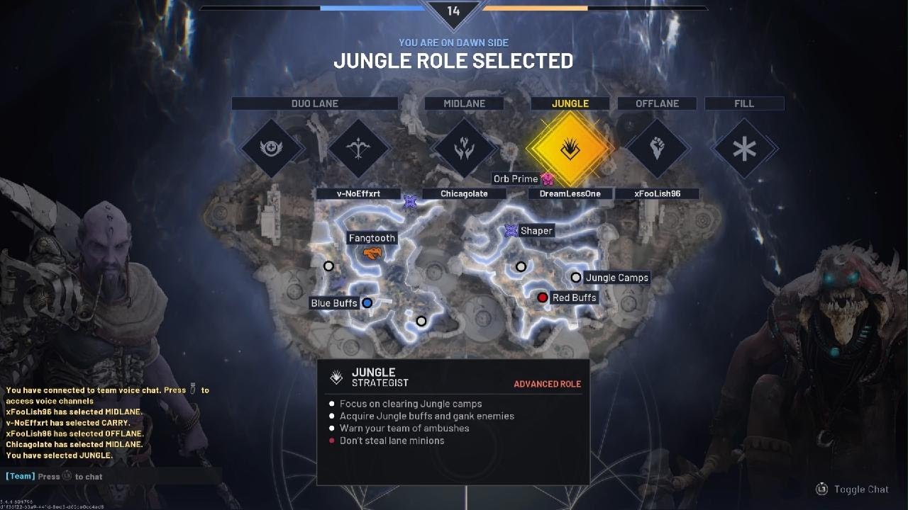 Predecessor Khaimera jungle Ranked gameplay