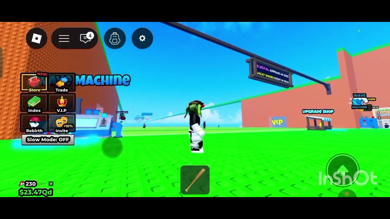Roblox gameplay/escape the tsunami for the brainrot/mobilegameplay 