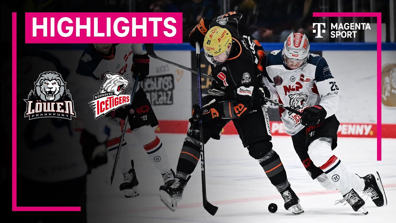 Löwen Frankfurt - Nürnberg Ice Tigers | PENNY DEL | MAGENTA SPORT