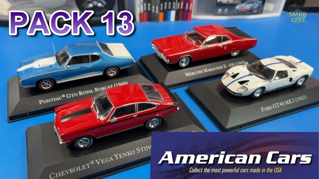 DeAgostini American Cars 1/43 Diecast Car Collection Pack 13
