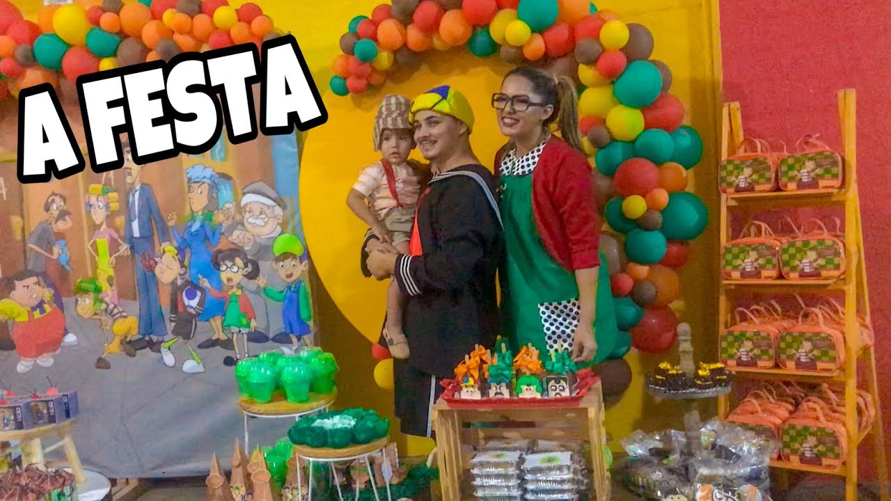 ANIVERSÁRIO DE 2 ANOS do BABY - TEMA CHAVES - A FESTA