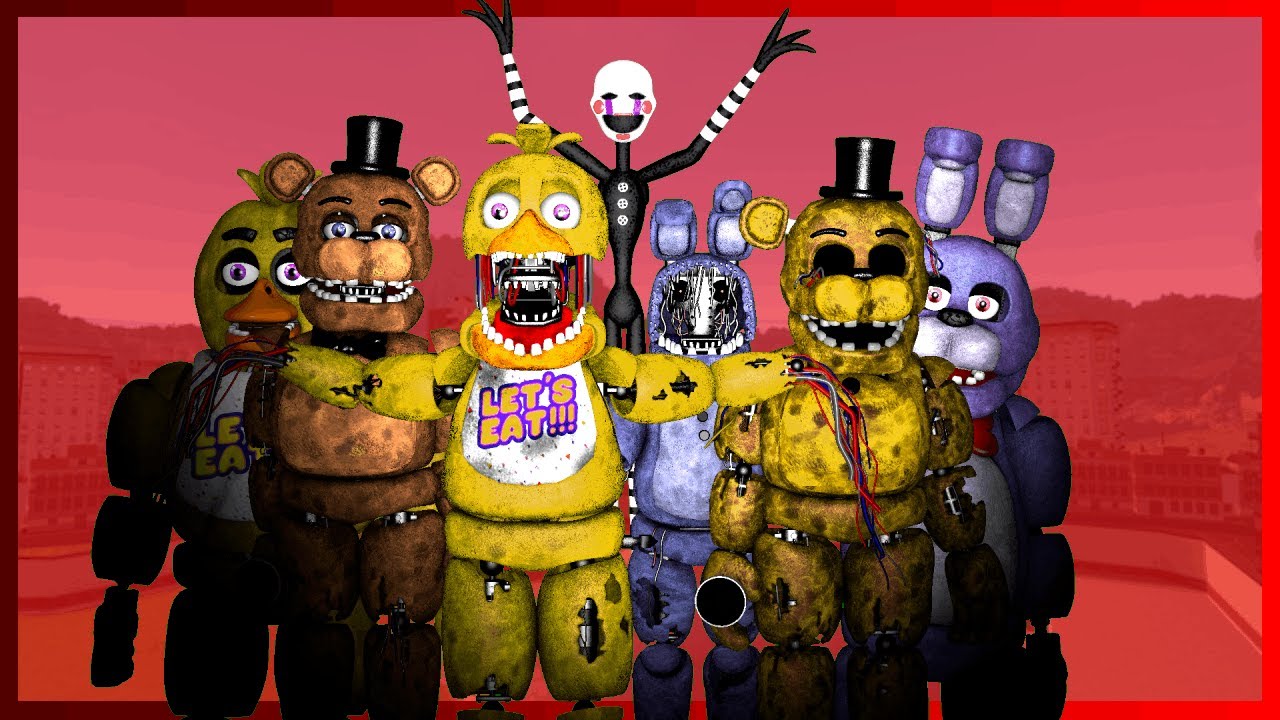 how the withereds met fnaf 1 (au) remasterd