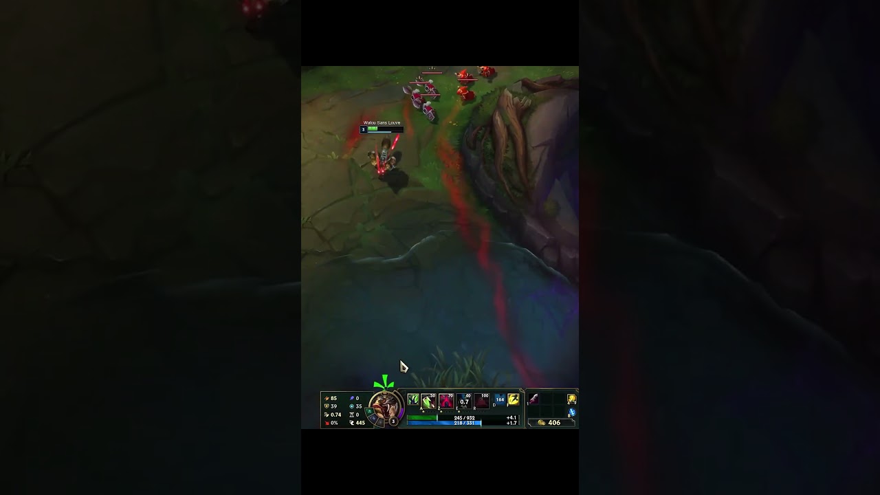 Walou 1vs2 - Warwick Moment 8 - League of Legends #shorts