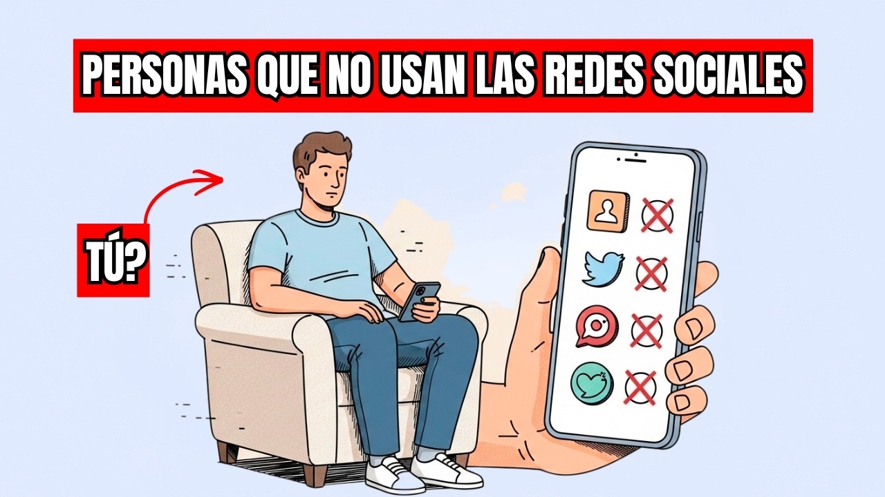 Psicología de las personas que viven sin redes sociales en un mundo hiperconectado