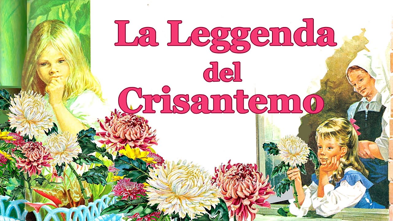 💮 LA LEGGENDA DEL CRISANTEMO: Storia illustrata 📖 + Attività creativa ✂ - Commemorazione dei Defunti