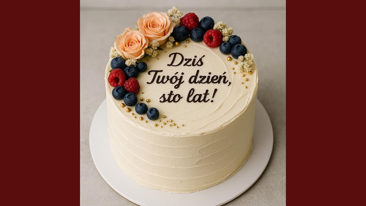 Dziś Twój dzień, sto lat