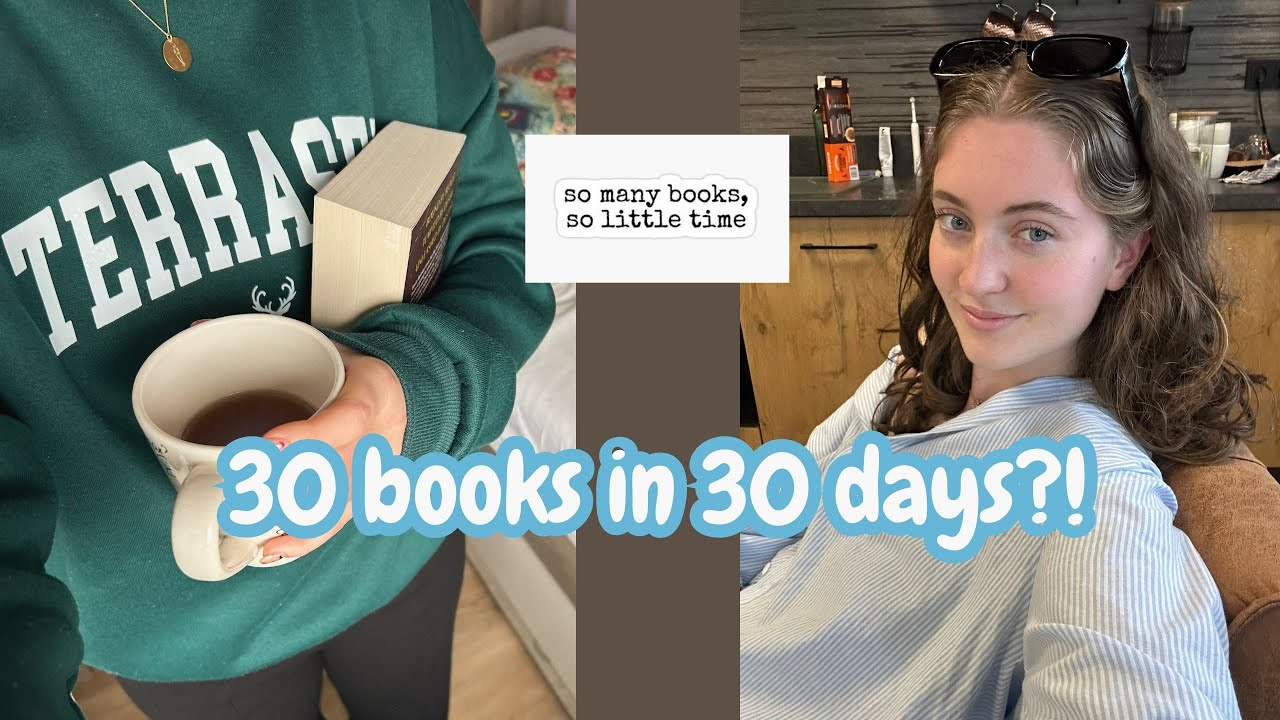 Reading a book a day for a month straight