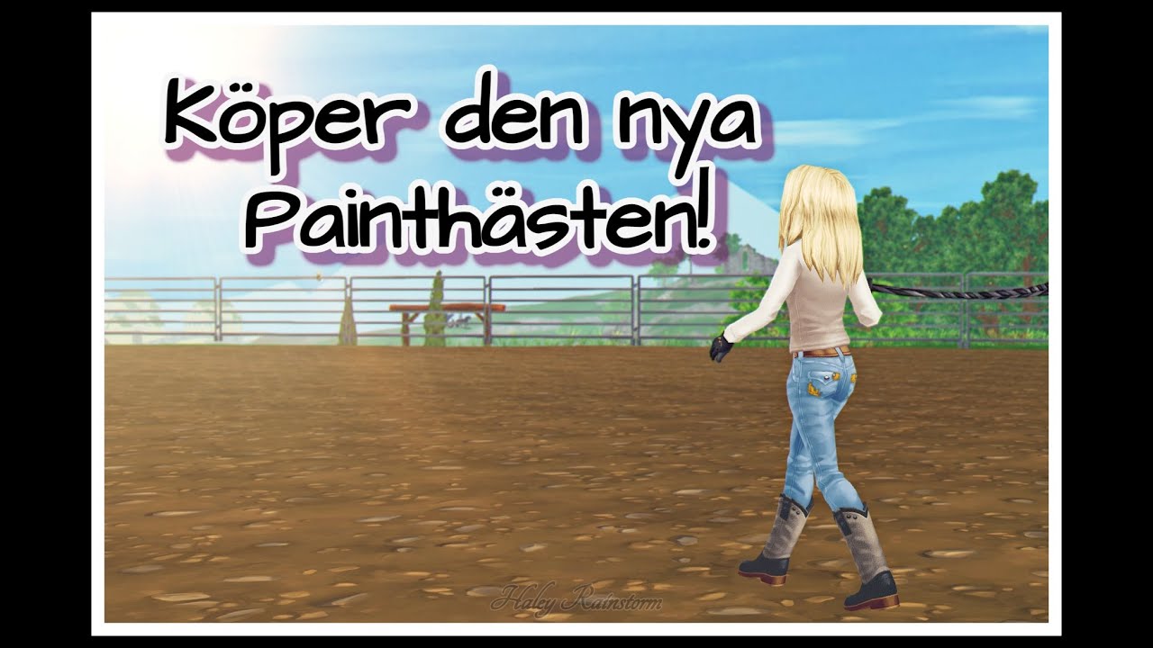 Köper den nya painthästen!