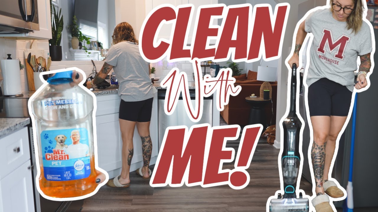 CLEAN WITH ME! Sunday Cleaning Routine / Vlog