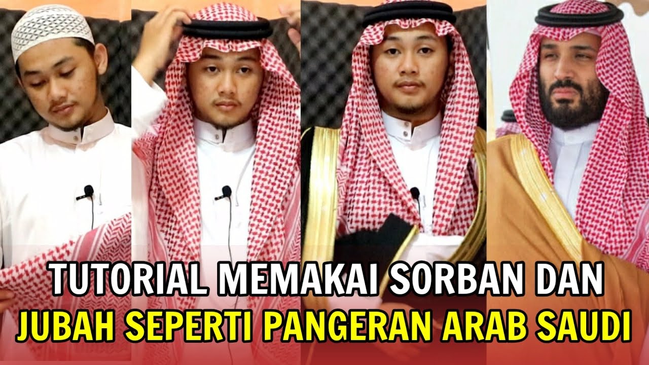 Tutorial memakai Sorban dan bisymalah seperti pangeran saudi