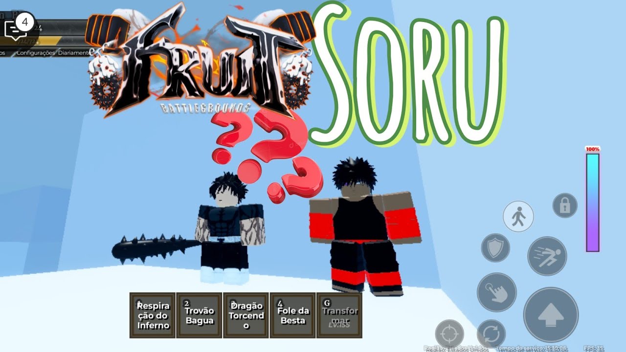 Como conseguir o Soru no Fruit Battlegrounds???