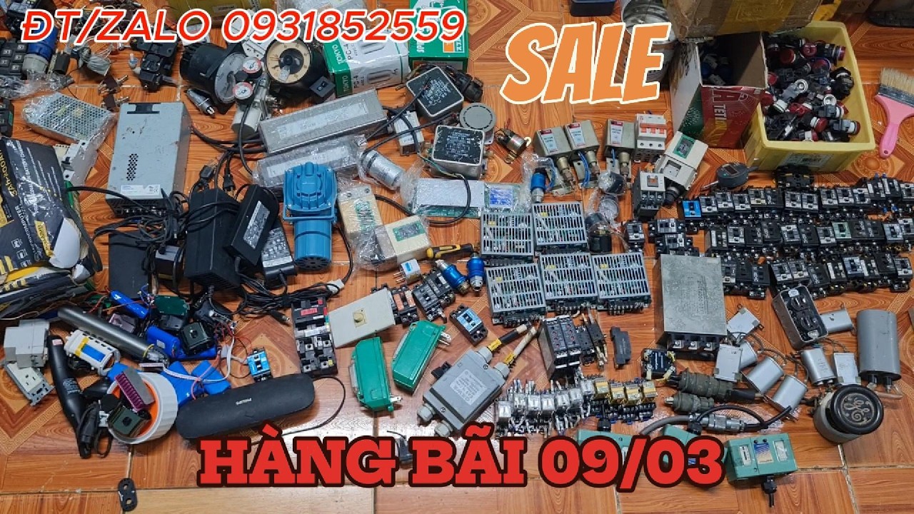 THANH LÍ 1 SỐ HÀNG BÃI Ổ CẮM,CÂN PIN 18650,BỘ DÂY NGUỒN TRẠM SẠC 12V 24V,MÁY NÉN KHÍ.