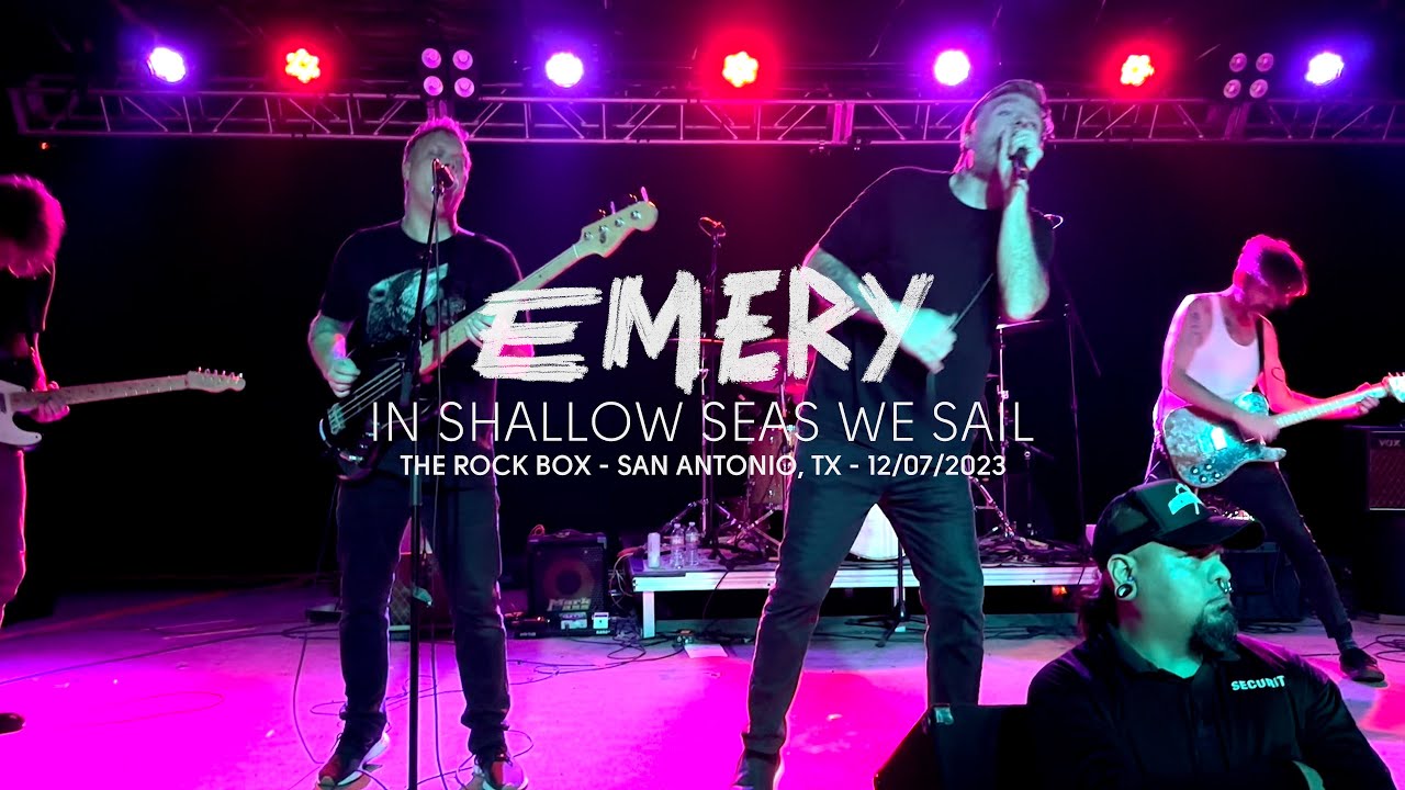 Emery - In Shallow Seas We Sail (Live at The Rock Box, San Antonio, TX)