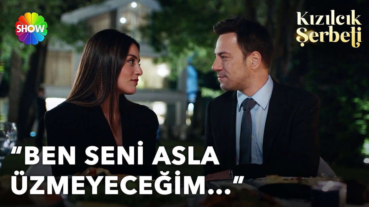 Giray ve Doğa'nın romantik akşam yemeği... | Kızılcık Şerbeti 64. Bölüm