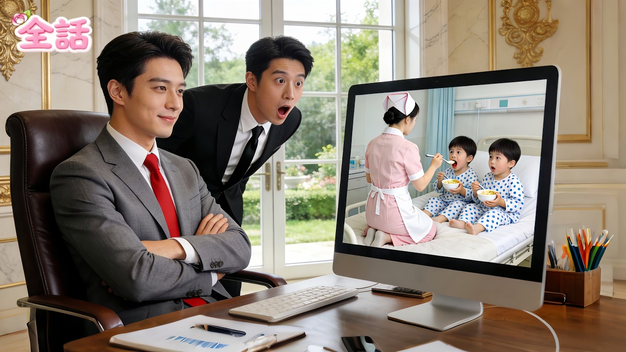 【日本語吹き替え版】昏睡から目覚めたCEOが監視カメラを確認――だが映っていたのは、病気の息子たちに尽くす貧しいメイドだけ！その姿に心を奪われ、恋に落ちる大逆転！#中国ドラマ #短編ドラマ#drama